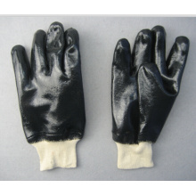 Neoprene Fully Coated White Knit Wrist Glove (5340)